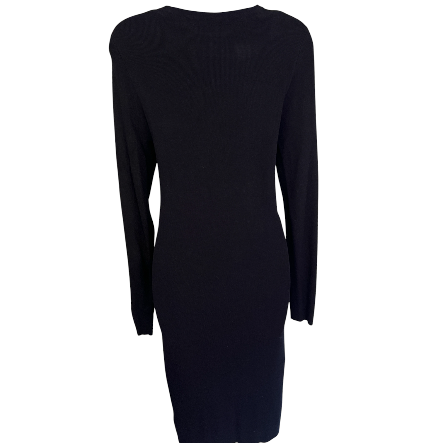 Clements Ribeiro Navy Embellished Jumper Dress UK 10