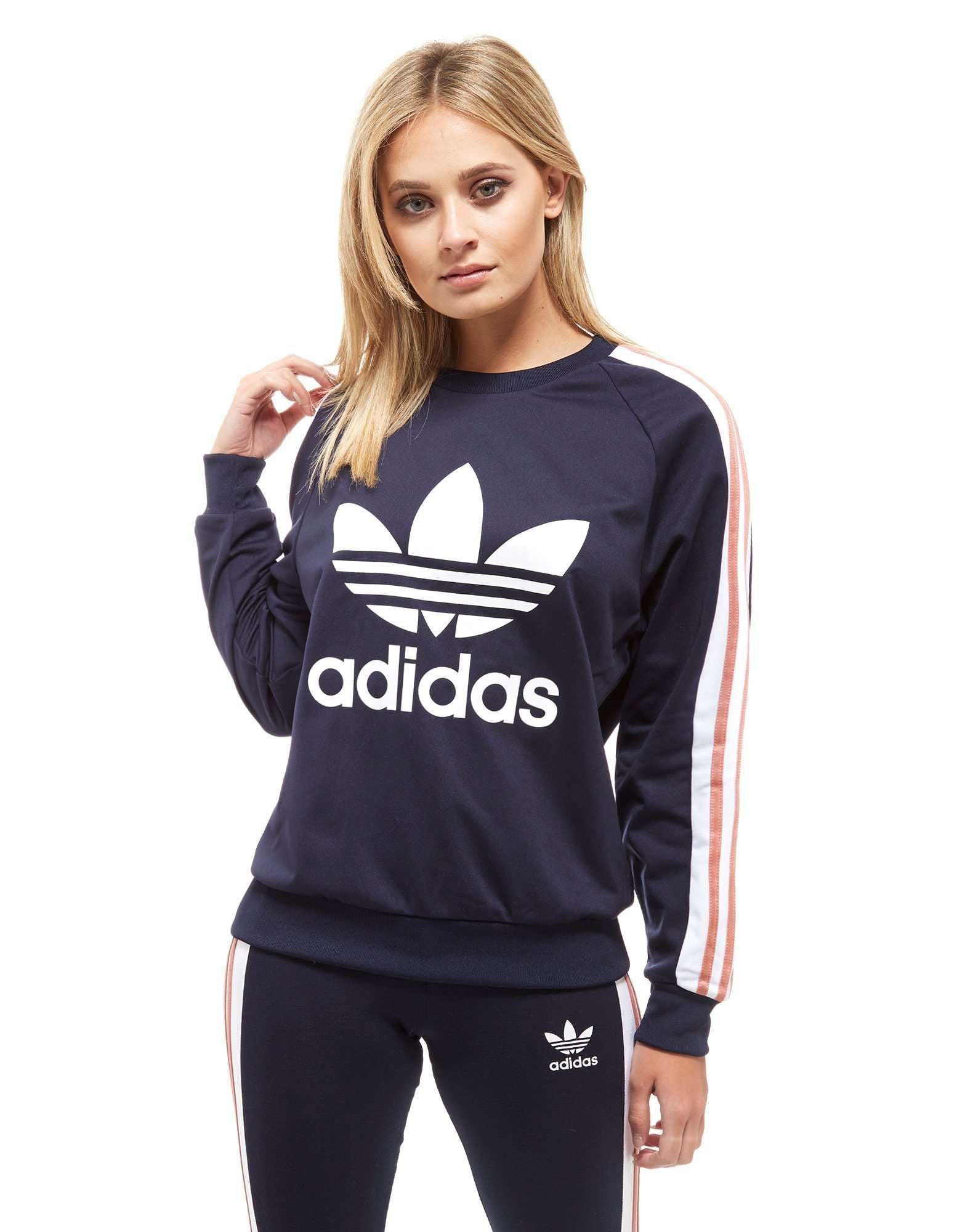 Adidas Navy Sweatshirt Size XS