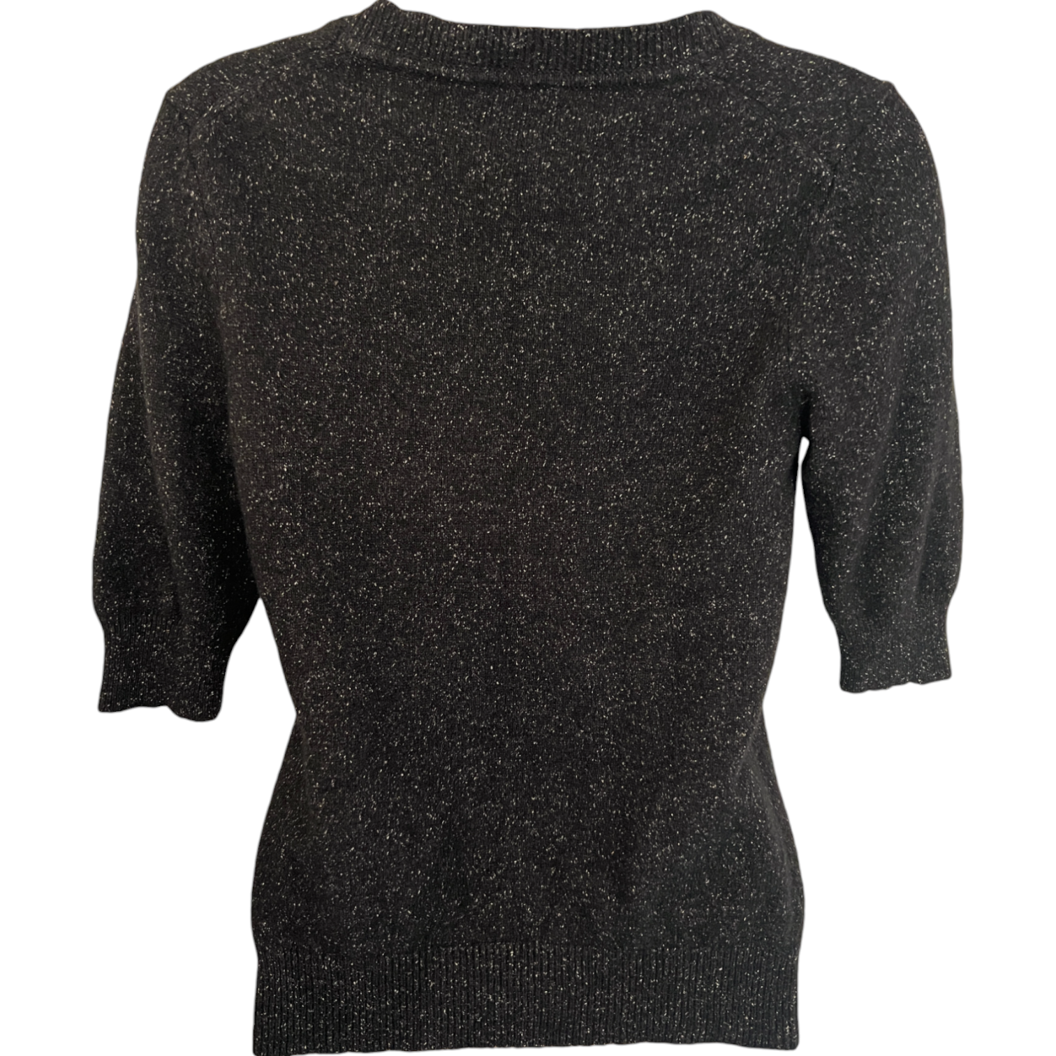 Hobbs Black Wool, Silk & Angora Jumper UK 12