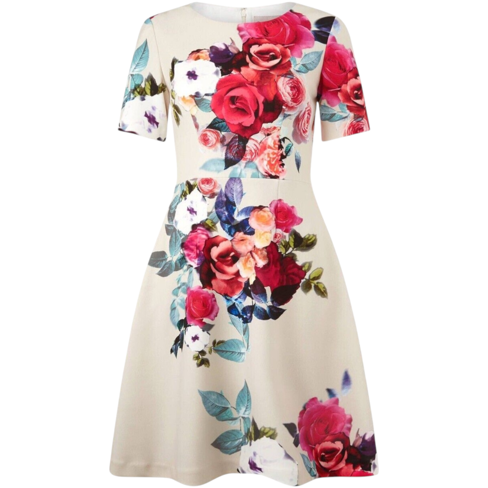 Phase Eight Nude Rose Dress UK 8