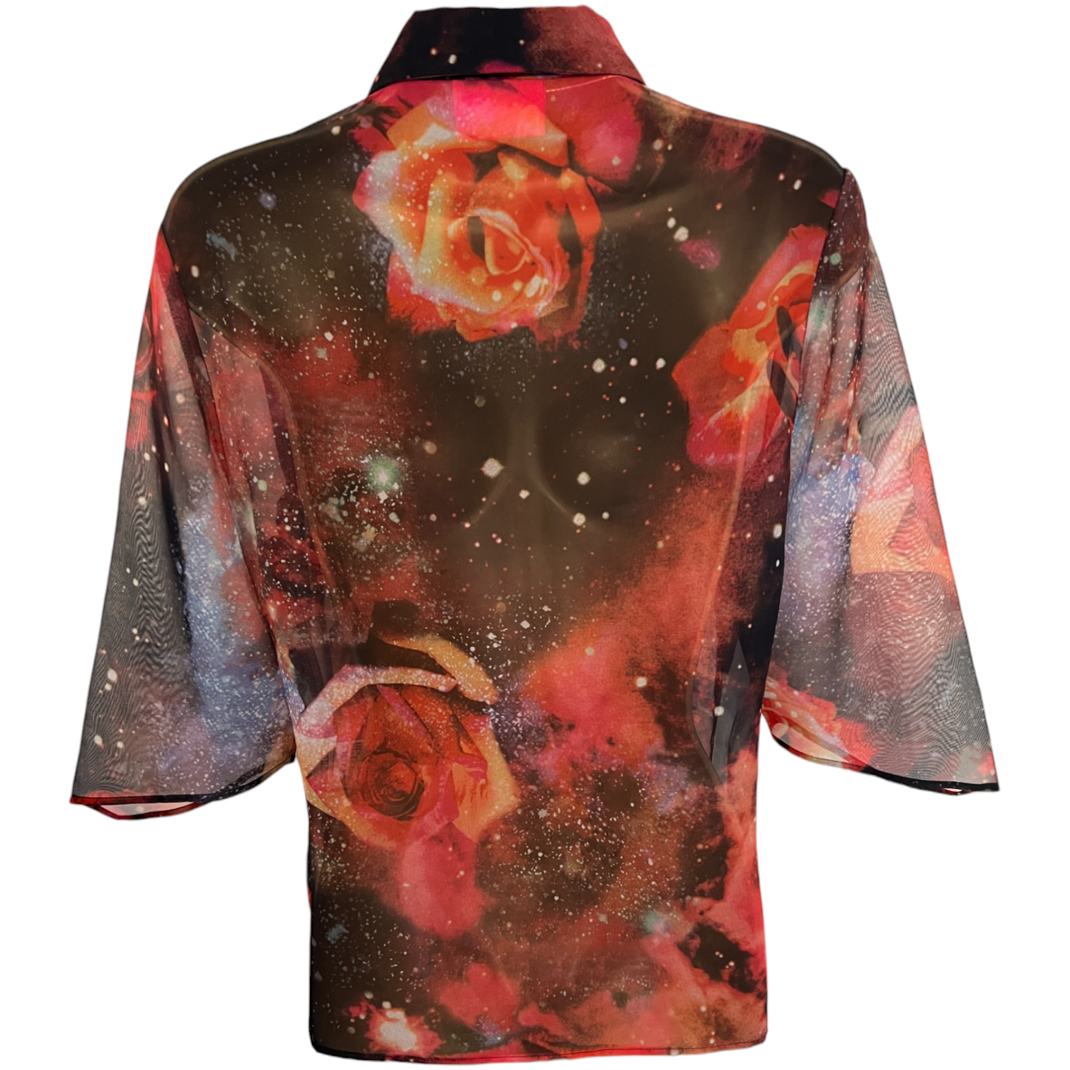 Betty Barclay Rose Floral Semi Sheer Blouse UK 10