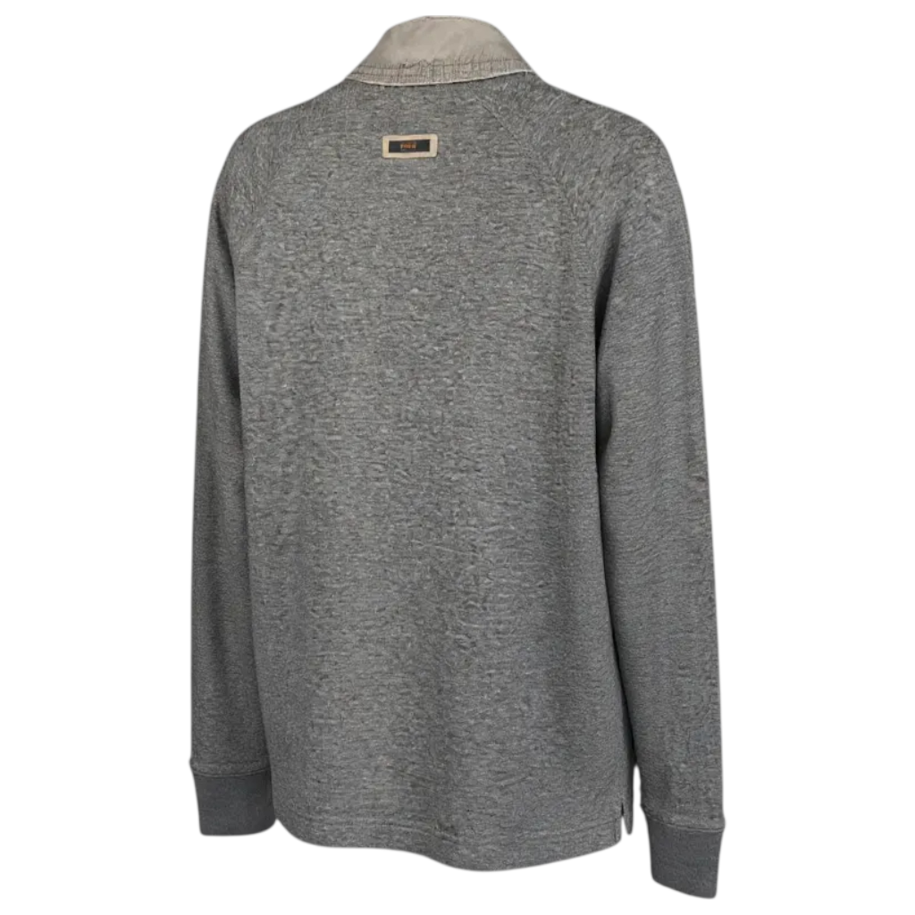 Boss Hugo Boss Grey Thick Jersey Top Size XL