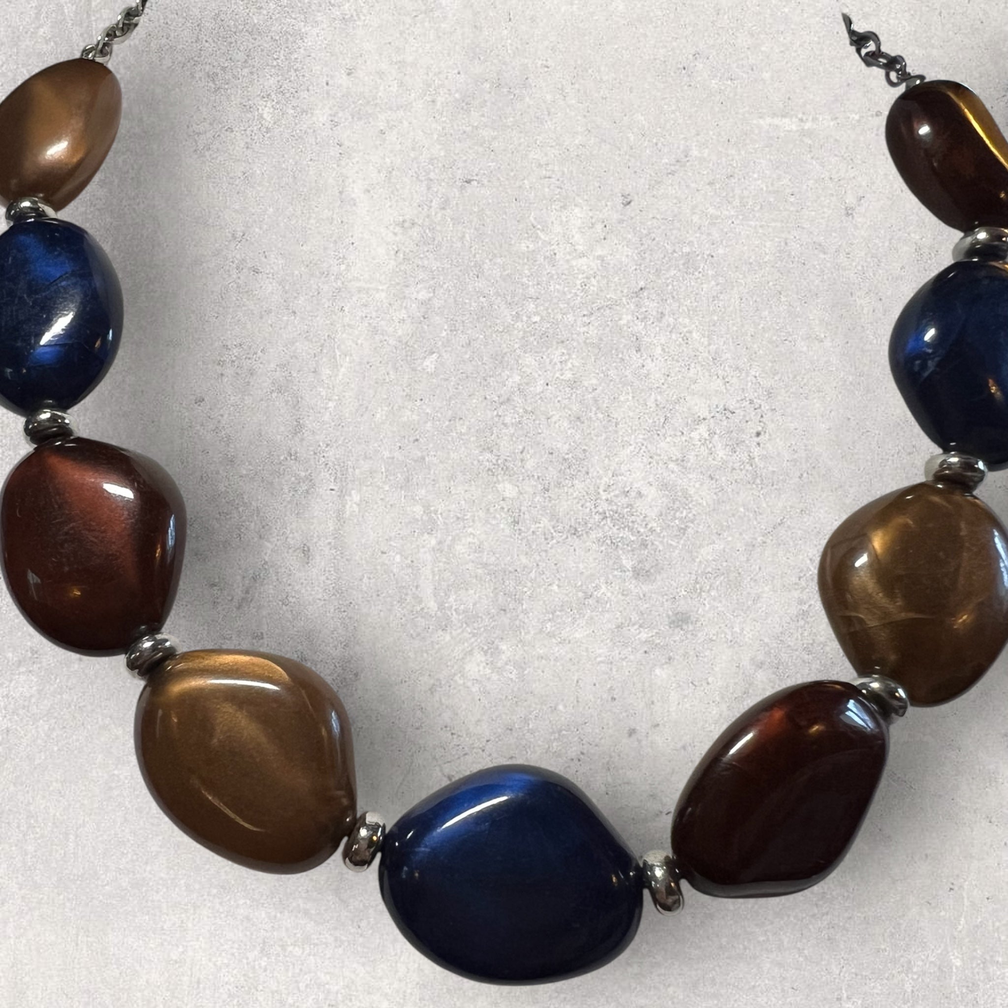 Beautiful Multicolour Beaded Vintage Necklace