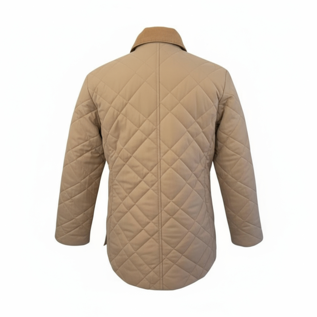 Marks & Spencer Neutral Beige Quilted Jacket  UK 10