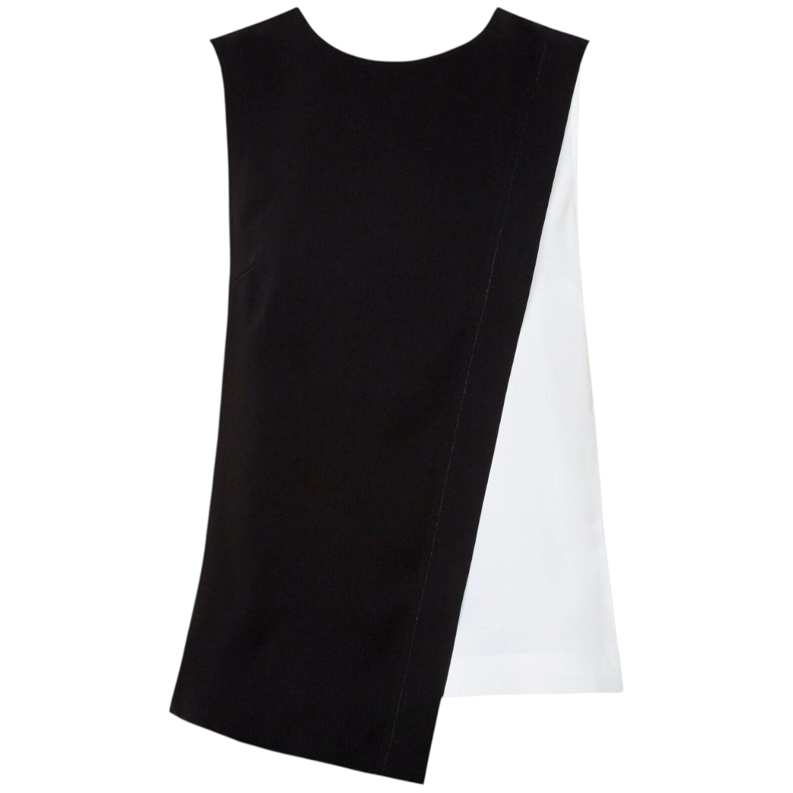 Ted Baker Fawney Black White Sleeveless Top UK 6