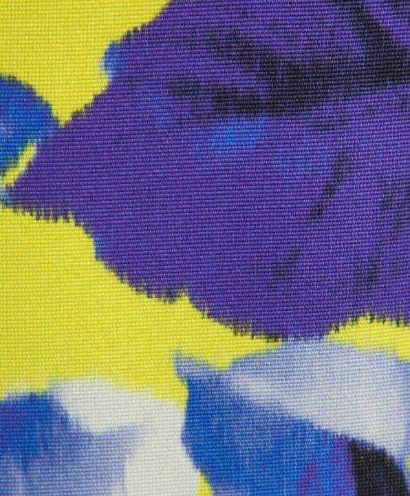 MILLY New York Lemon Purple Floral Dress UK 10/12