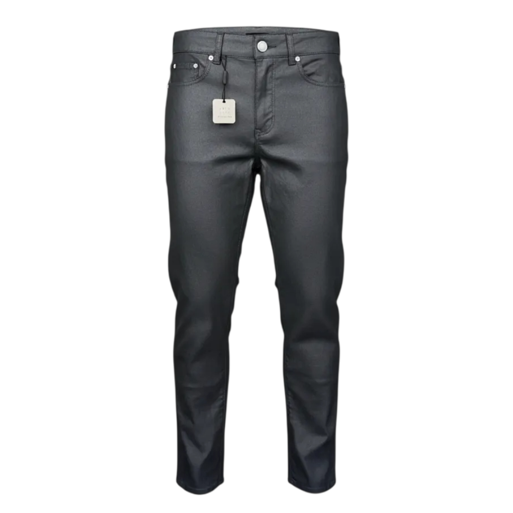 Massimo Dutti Grey Coated Cropped Skinny Jeans  UK 6