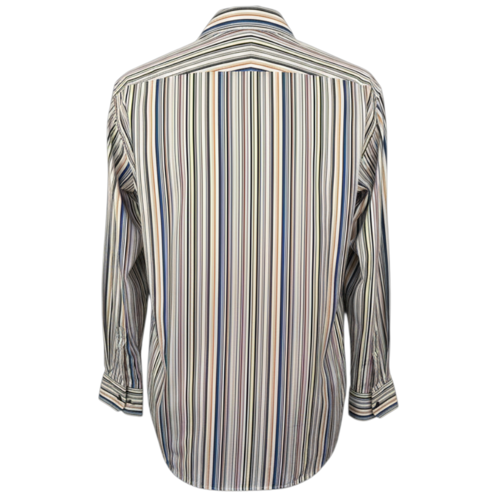 Paul Smith Multicoloured Cotton Striped Shirt UK L