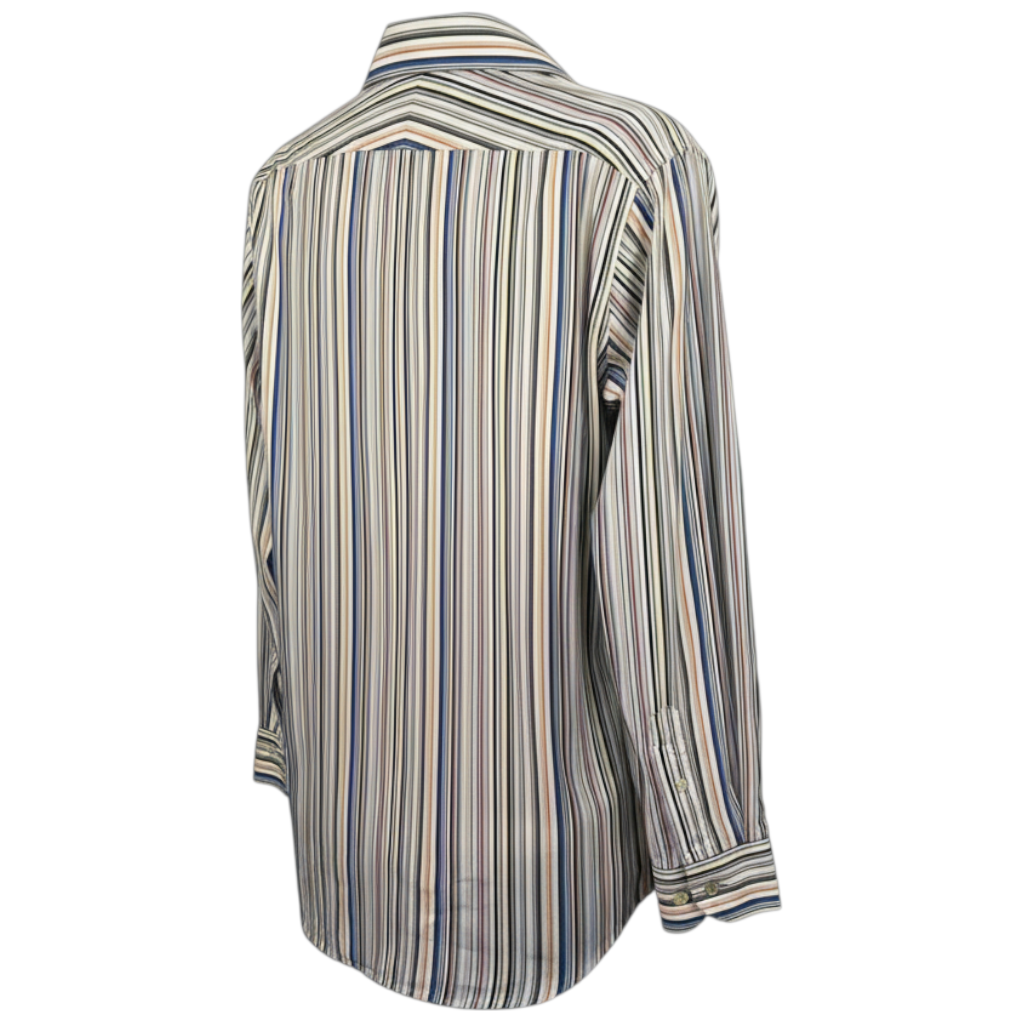 Paul Smith Multicoloured Cotton Striped Shirt UK L
