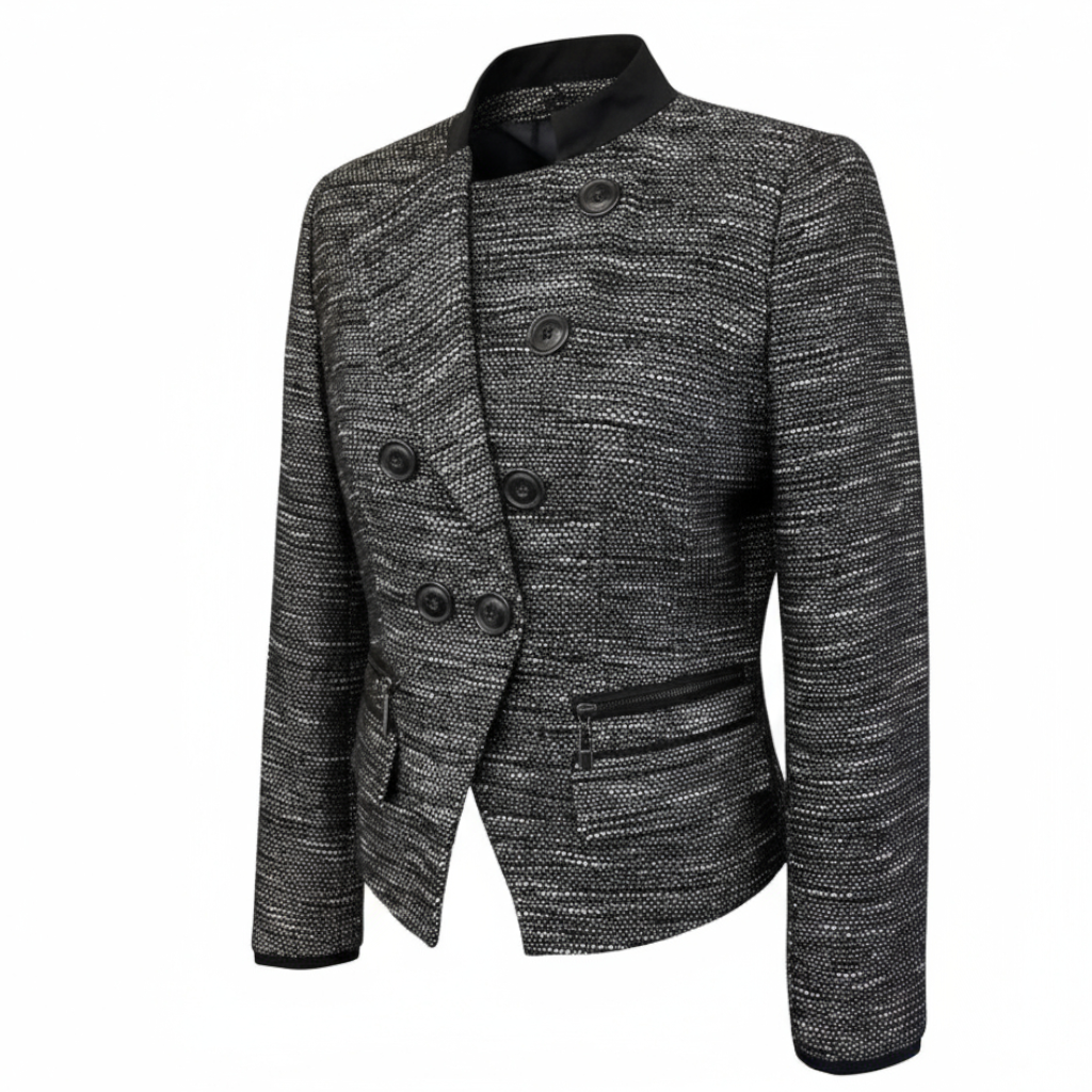 Per Una Speziale Navy Silver Jacket UK 12