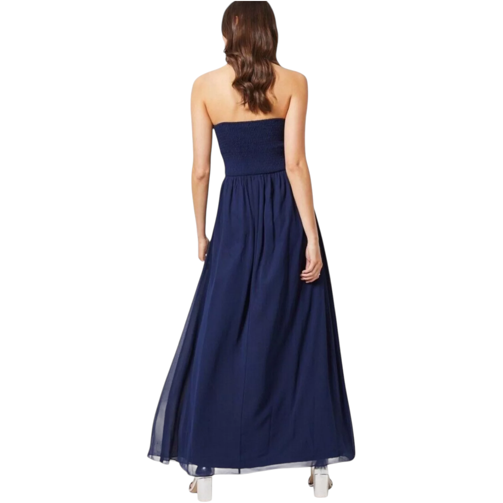 Dorothy Perkins Showcase Navy Waterfall Dress UK 12