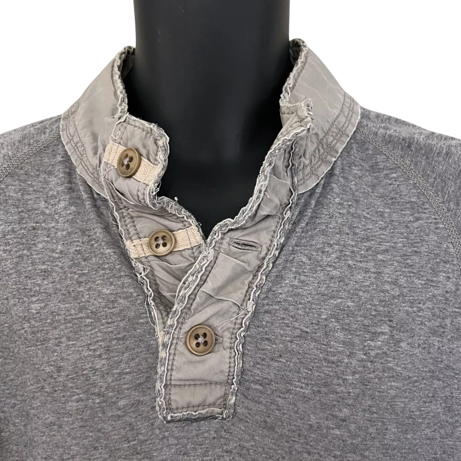 Boss Hugo Boss Grey Thick Jersey Top Size XL
