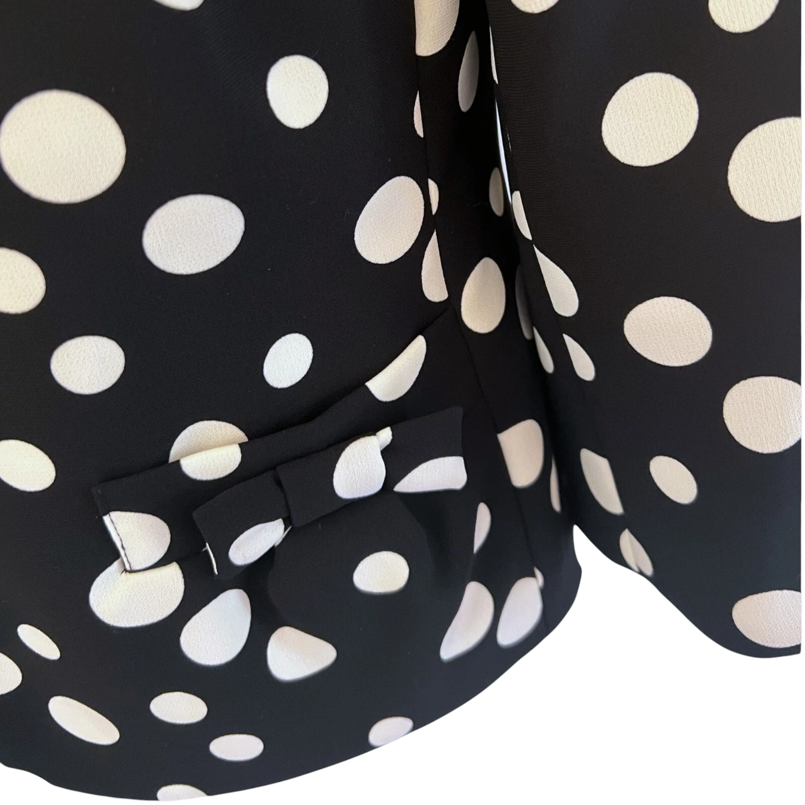 Roman Black & White Polka Dot Jacket UK 12