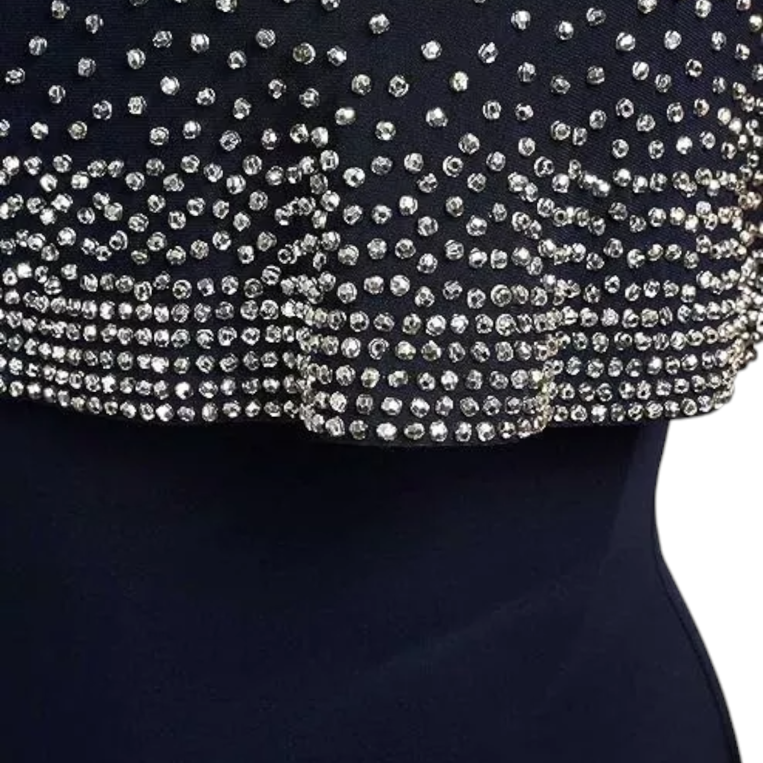 Joseph Ribkoff Navy Silver Beaded Dress Suit UK 12