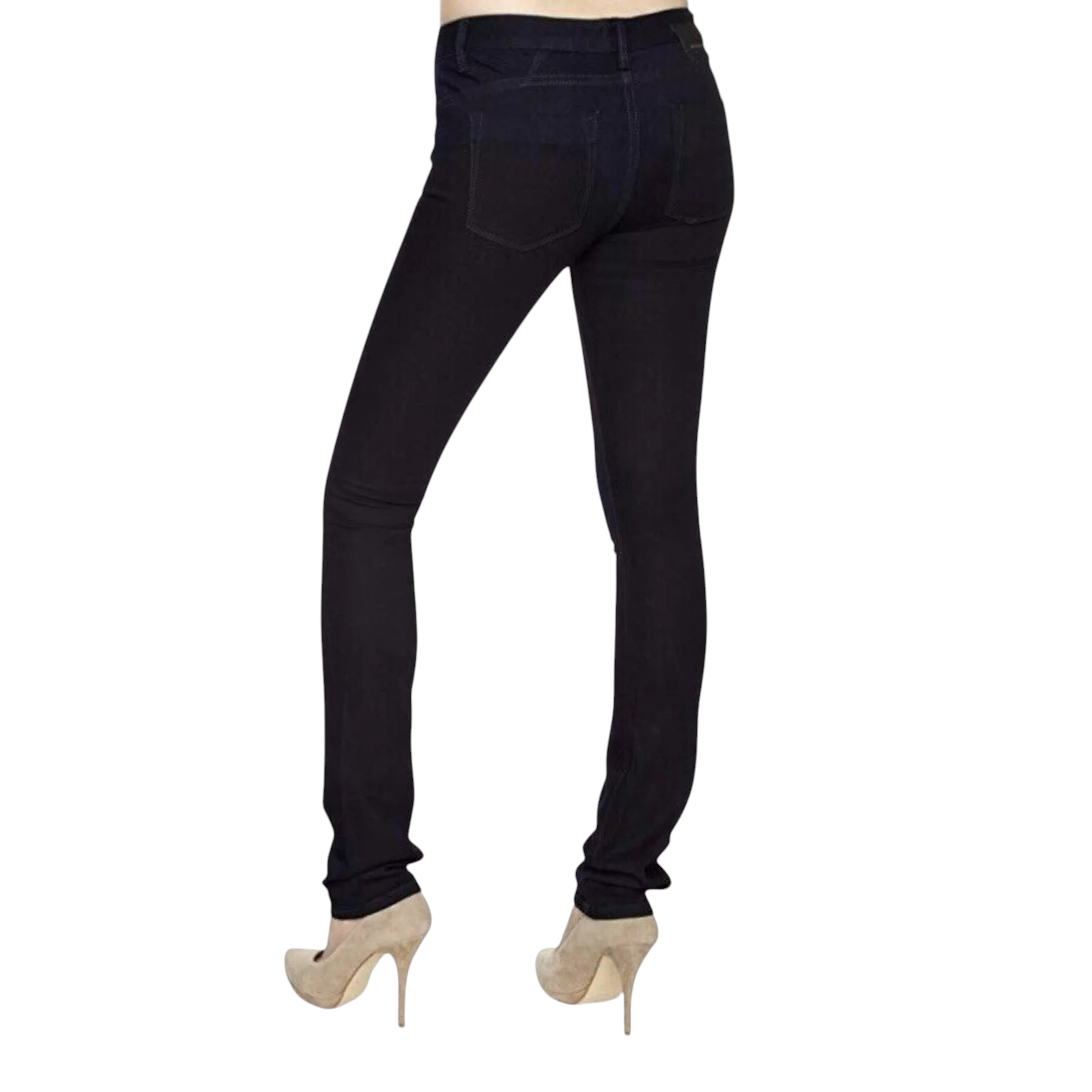 DKNY Skyline Skinny Denim Dark Blue Jeans  UK 10