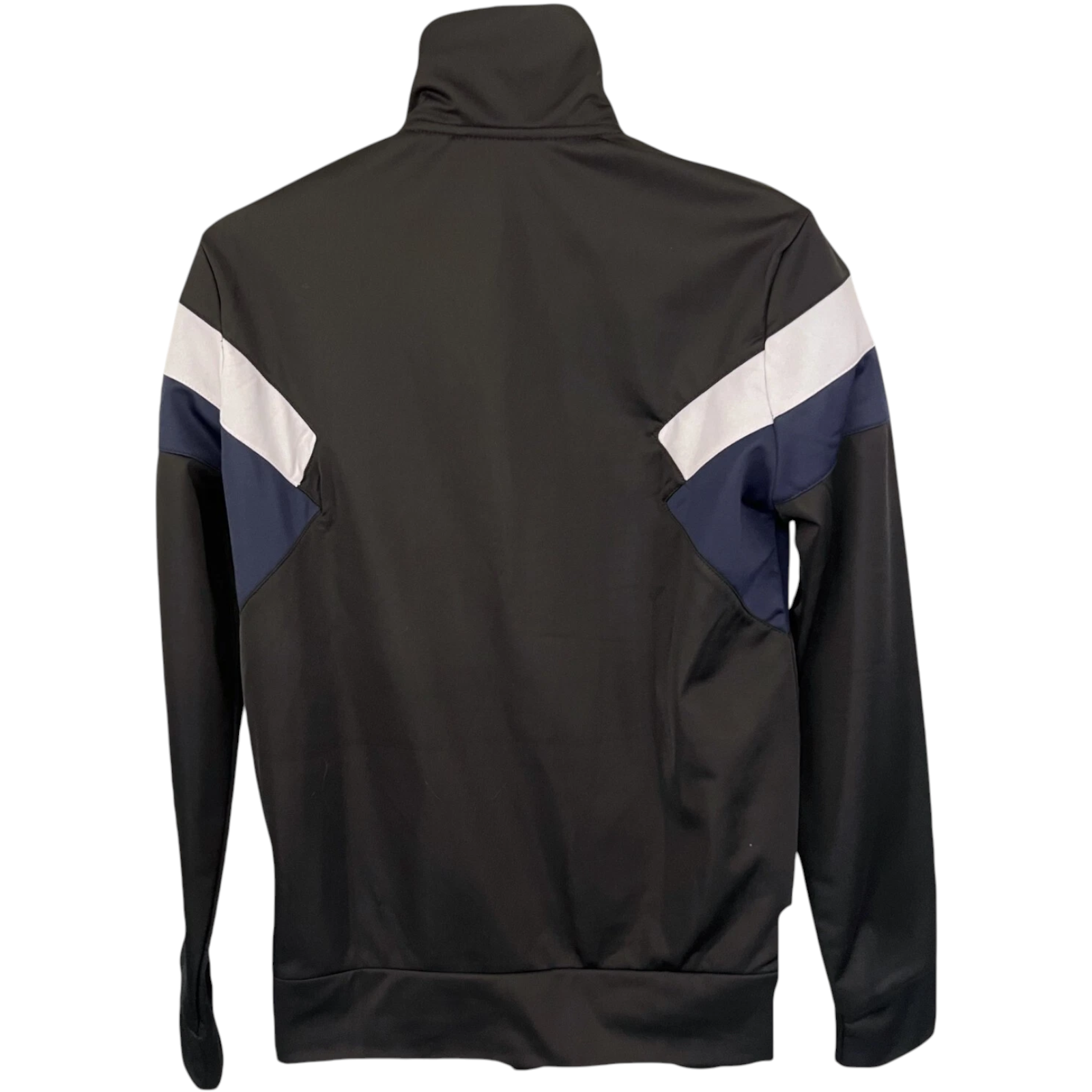 Criminal Damage Black Navy Zip Track Jacket Size S