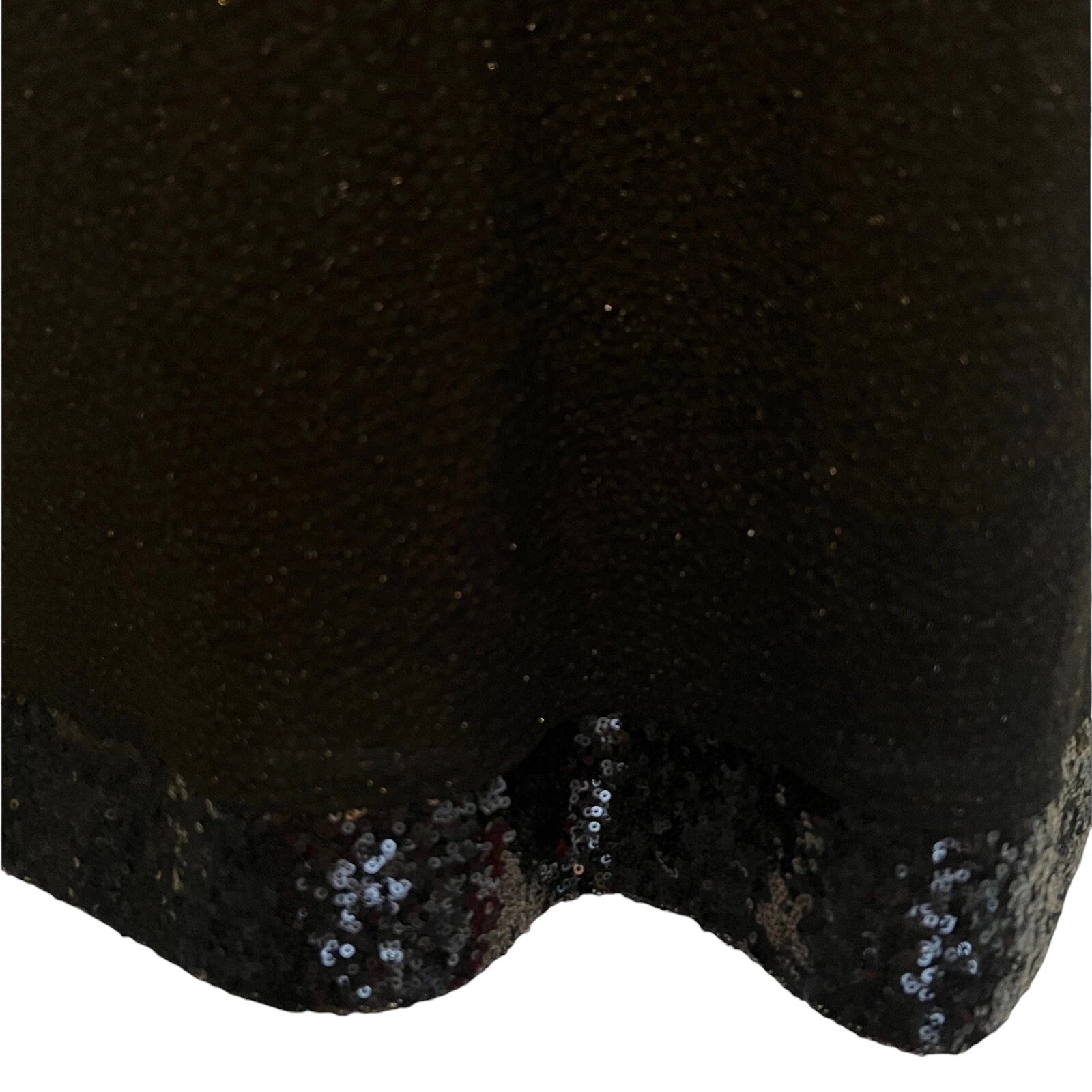 Billie & Blossom Petite Black Sequin Cold Shoulder Dress UK 8