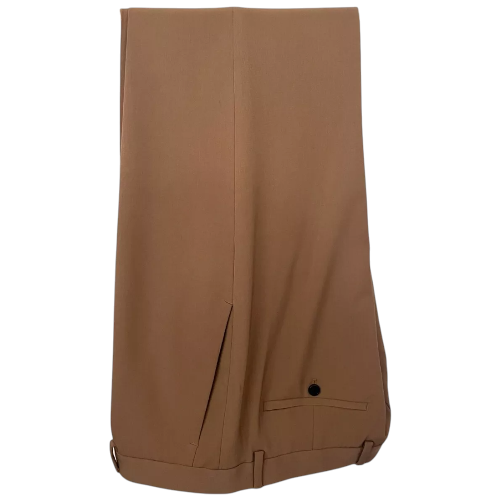 Joseph Jack Camel Techno Wool Tailored Trousers Size 42 XXL