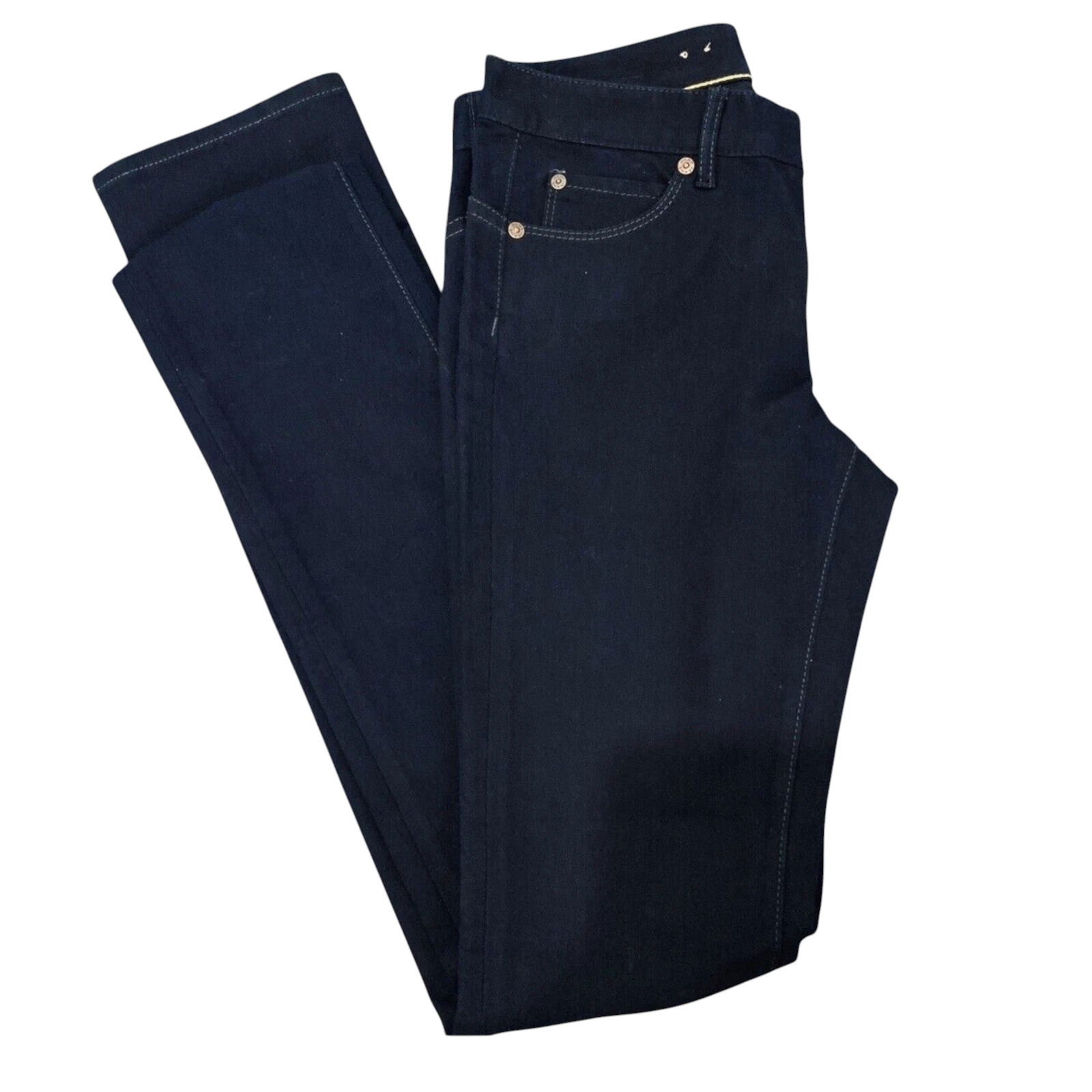 DKNY Skyline Skinny Denim Dark Blue Jeans  UK 10
