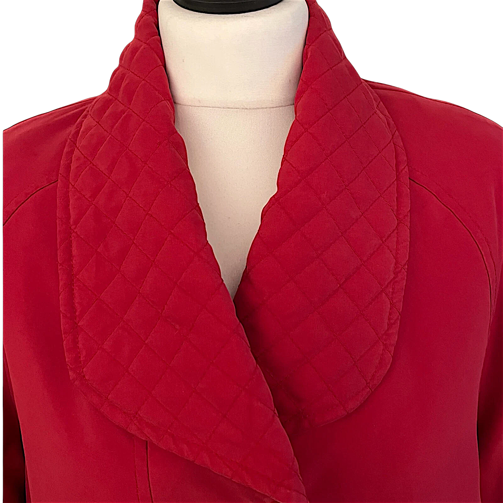 Eastex Heirloom Collection Red Quilted Jacket  UK 12