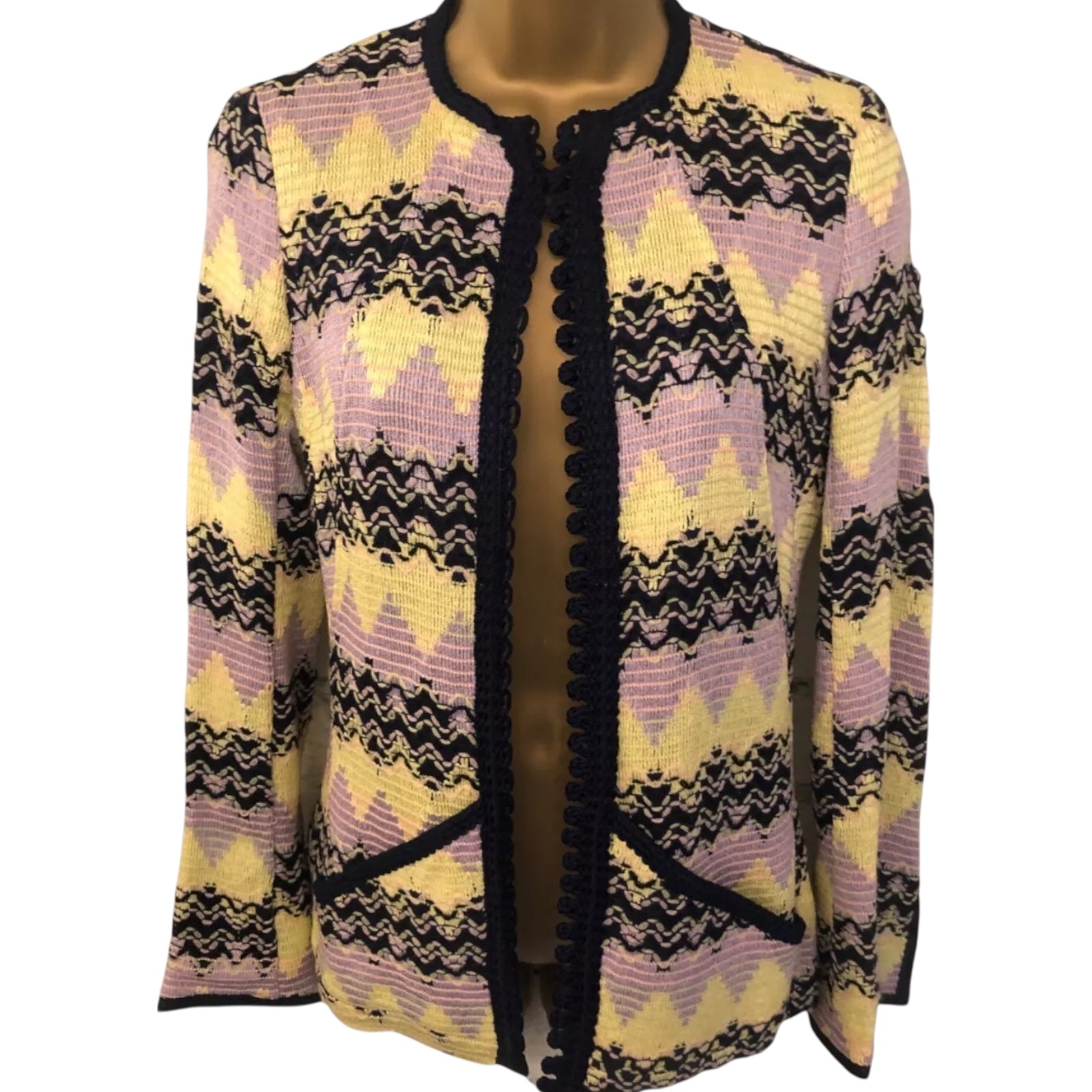 Bazar de Christian Lacroix Vintage Multicoloured Jacket UK 10