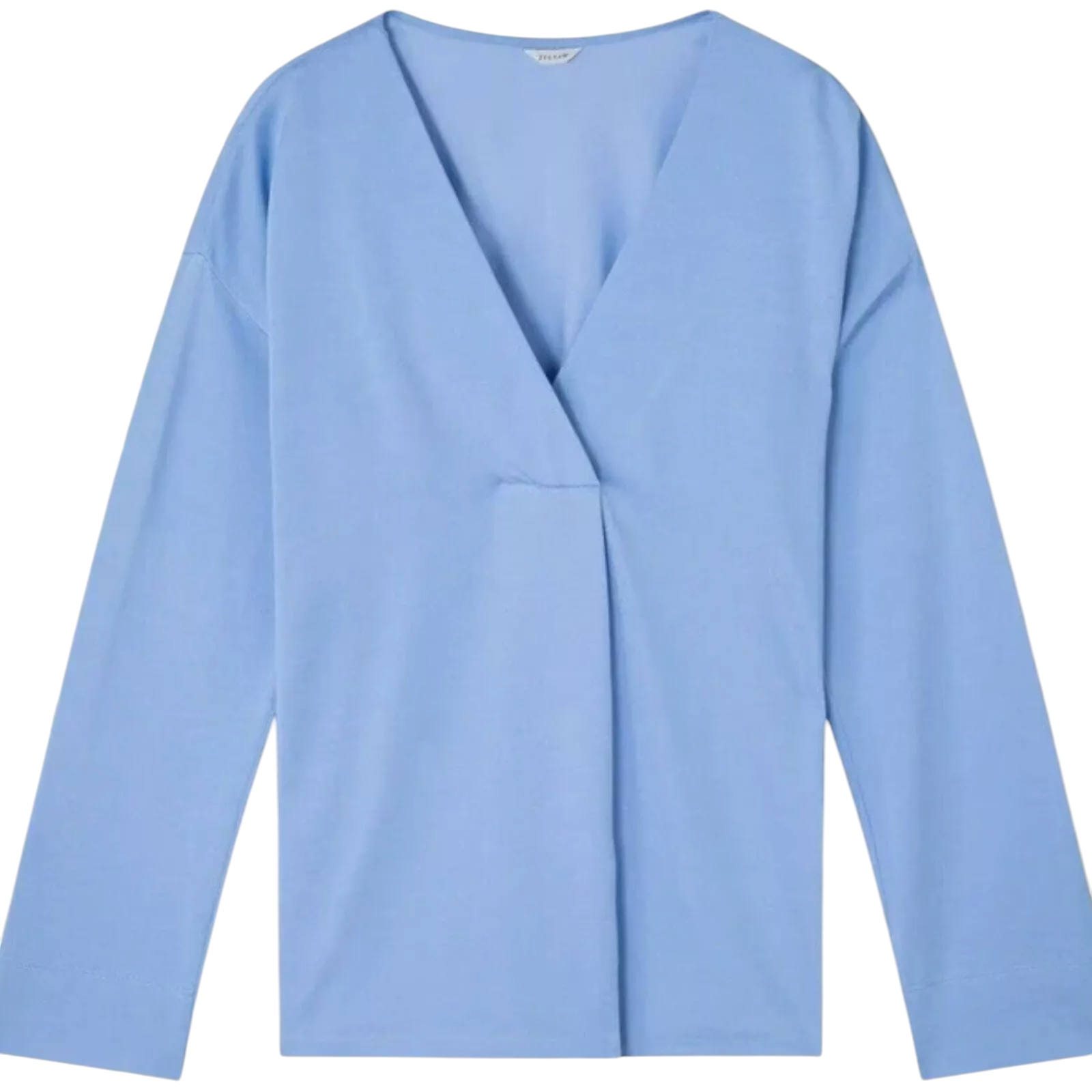 Jigsaw Sky Blue Long Sleeve Tunic Top UK 14
