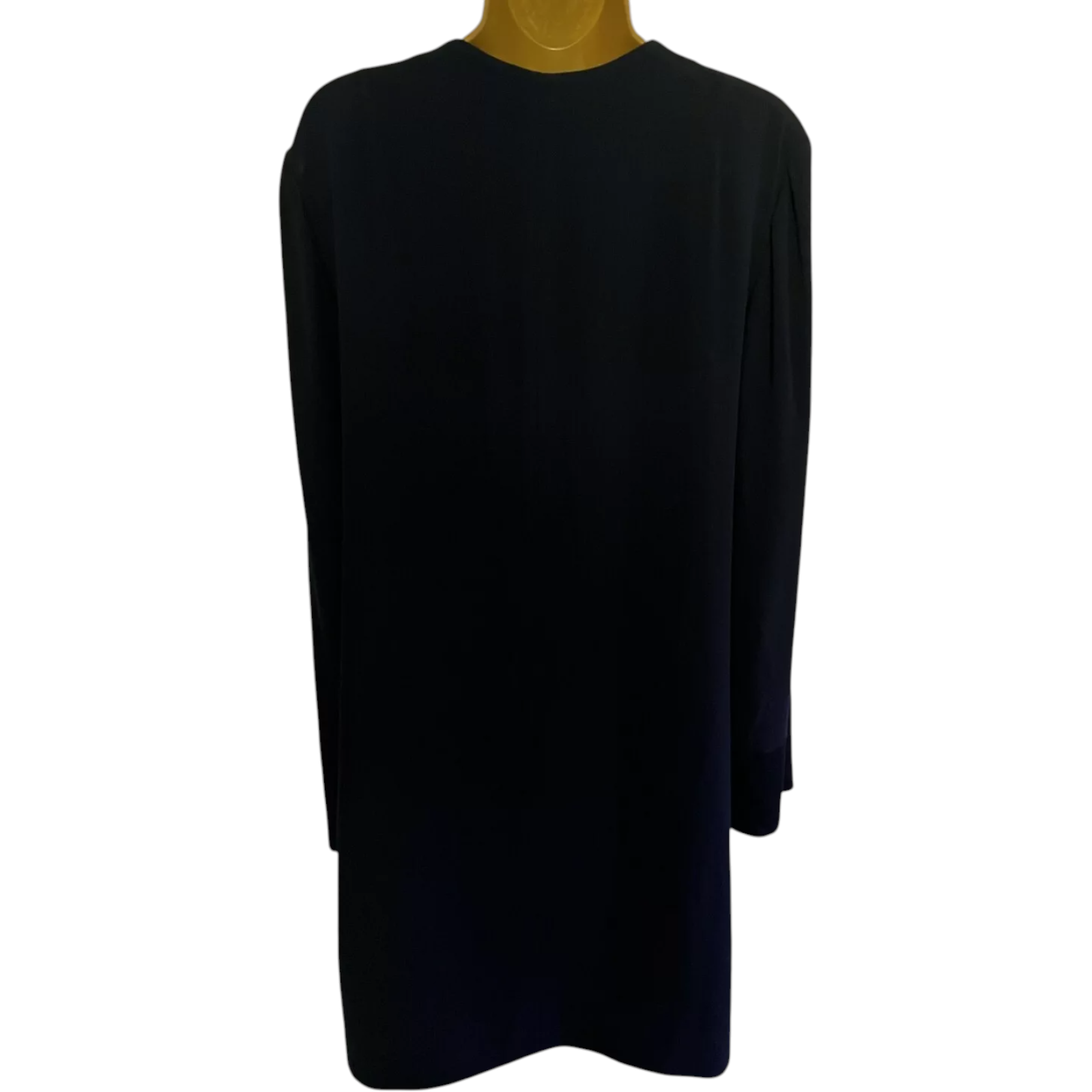 Jaeger Vintage 1990 Navy Longline Jacket UK 10