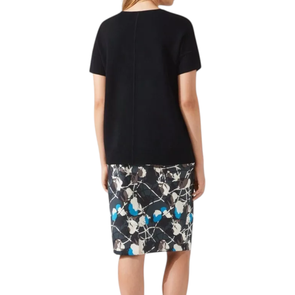 Jigsaw Multi Coloured Floral Pencil Skirt UK 6