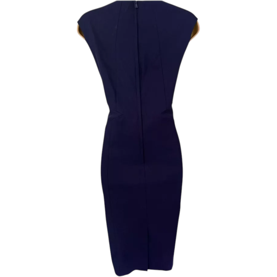 Dorothy Perkins Navy Stretch Dress UK 12