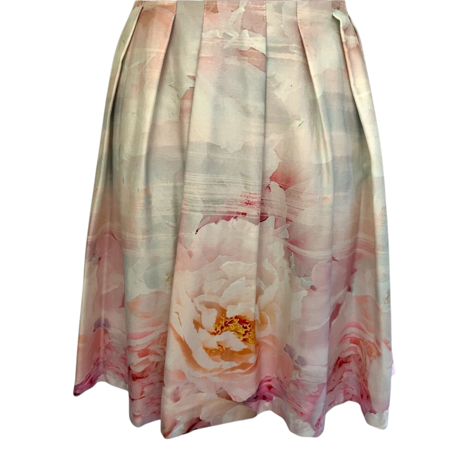 Coast  Pastel Floral Sleeveless Summer Dress UK 10