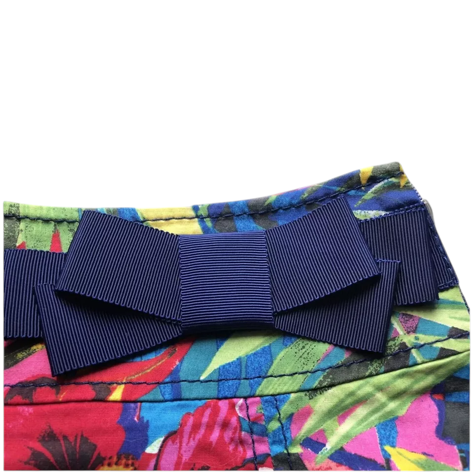 Karen Millen Multi Coloured Jungle Print Fishtail Skirt UK 8