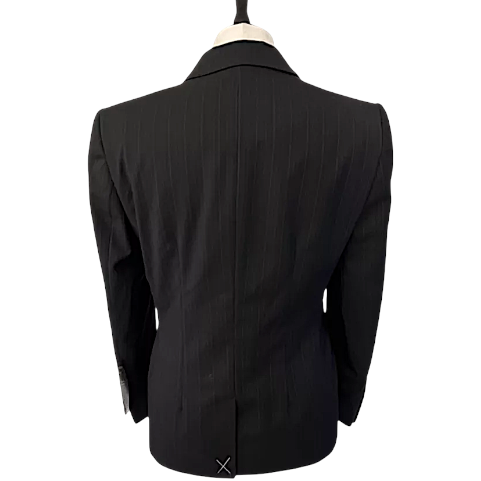 Brook Taverner Apulia Navy Pinstripe Jacket UK 10