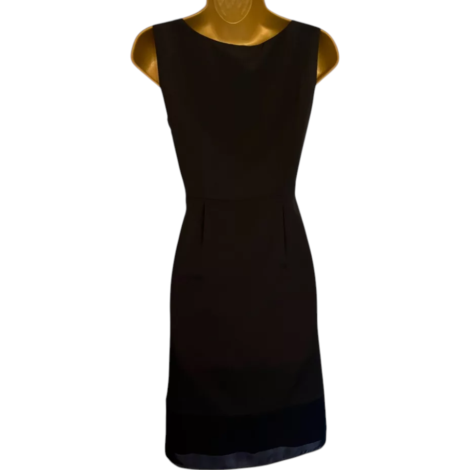 Marks & Spencer Autograph Black Beaded Dress UK 8