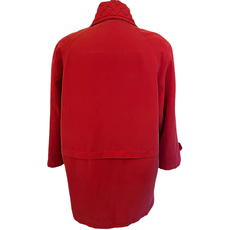 Eastex Heirloom Collection Red Quilted Jacket  UK 12