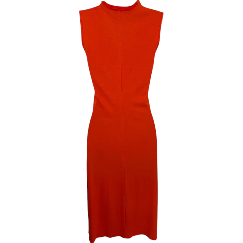 Marc Cain Orange Blue Lace Dress UK 10