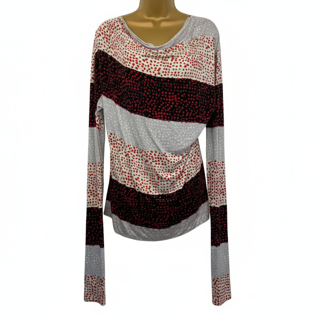 Vivienne Westwood Anglomania Jersey Long Top UK 10