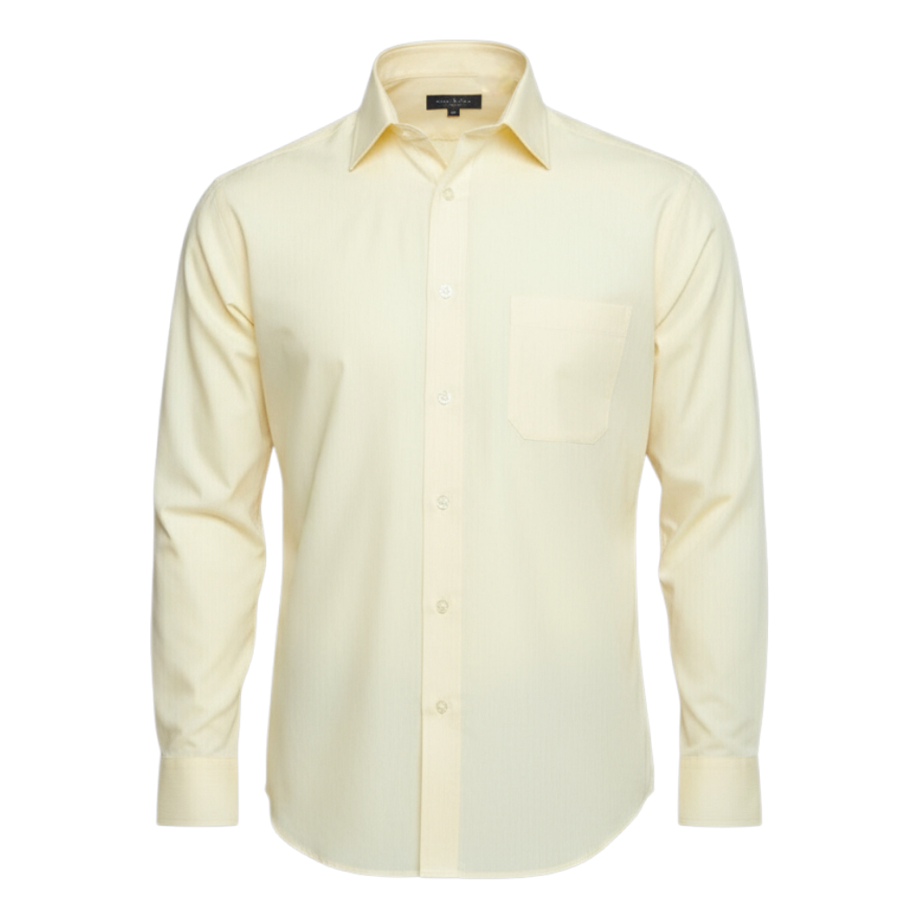 Double Two Lemon Non Iron Shirt 15" 40"