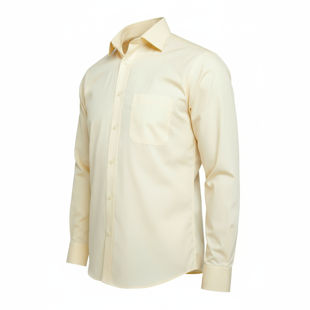 Double Two Lemon Non Iron Shirt 15" 40"