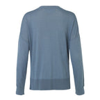 Samsoe Samsoe Blue Lightweight Crew Neck Jumper XS