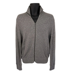 Polo Ralph Lauren Grey 100% Merino Wool Cardigan Size M