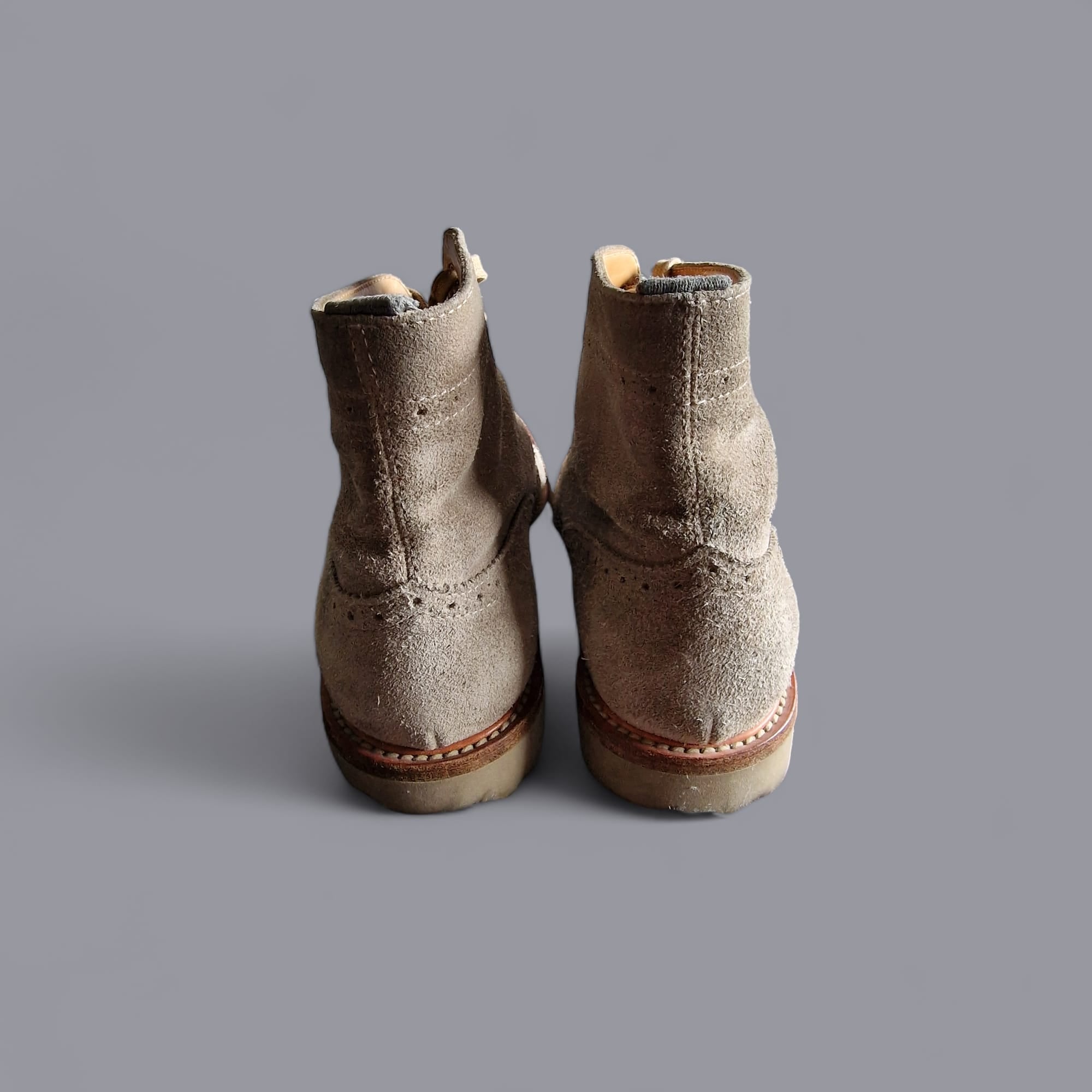 Brunello Cucinelli Boys’ Suede Desert Boots Size 37 UK 4