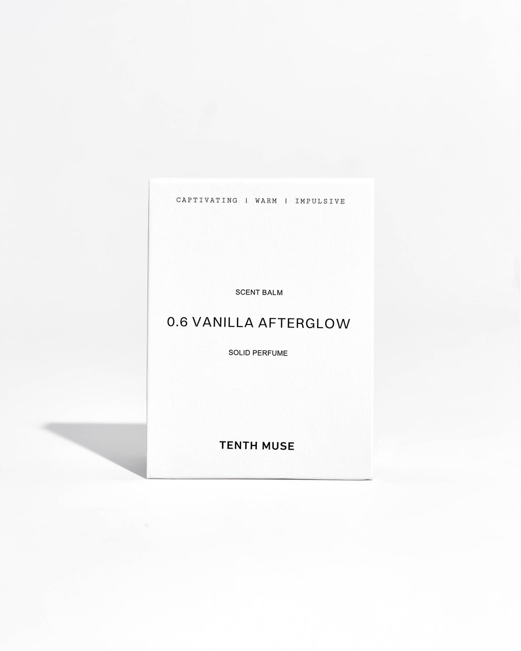 TENTH MUSE VANILLA AFTERGLOW SOLID PERFUME BALM