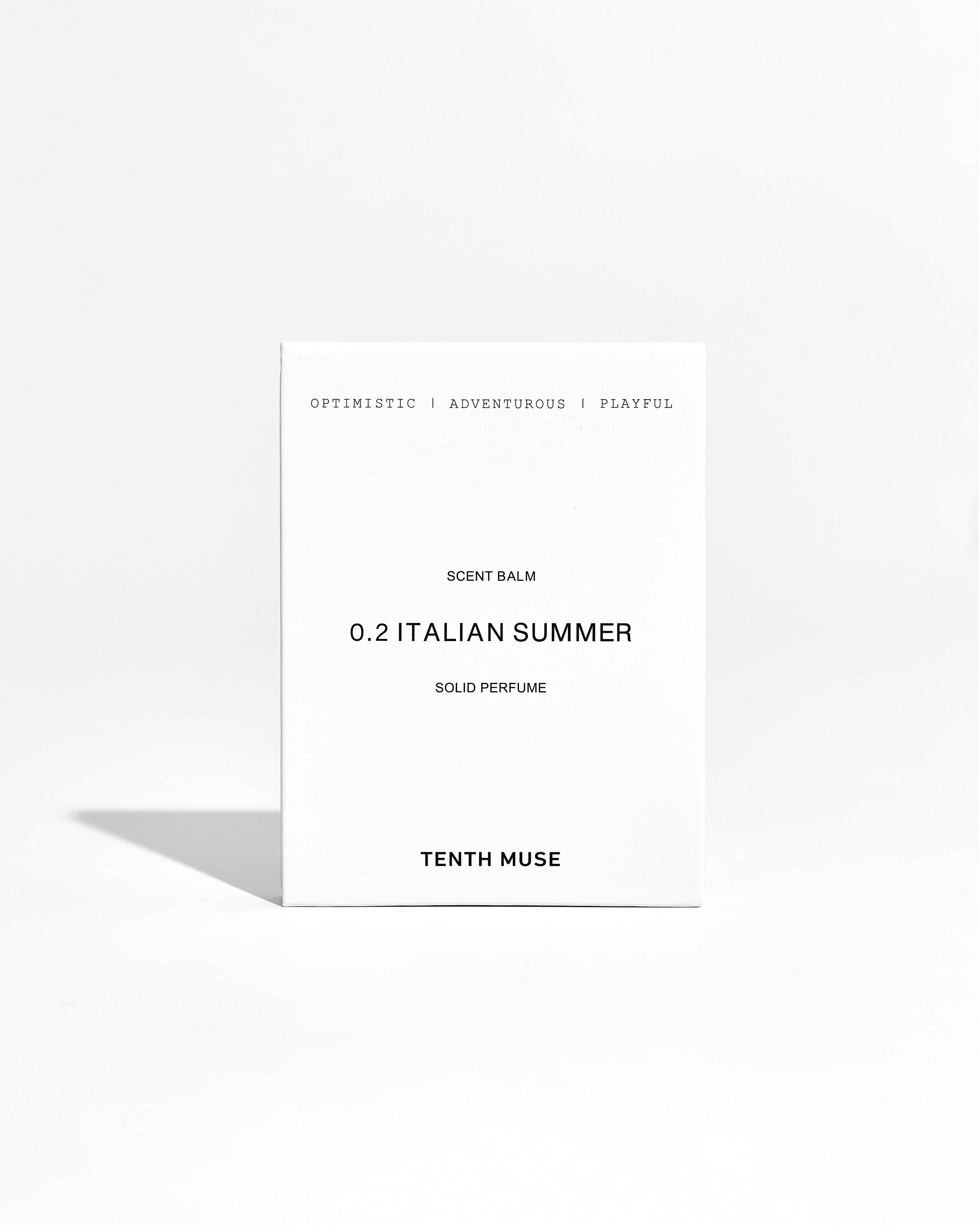 TENTH MUSE ITALIAN SUMMER SOLID PERFUME BALM