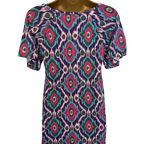 East Multicoloured Cotton Top UK 6