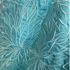 Karen Millen Vintage Turquoise Embroidered Skirt UK 8