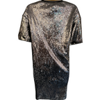 Ice Clothing Dark Grey Sequin Dress UK 10