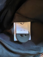 Caroline Charles London Black Tweed Jacket UK 14
