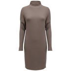 Armani Jeans Grey Ribbed Cowl Neck Jumper Dress UK 12