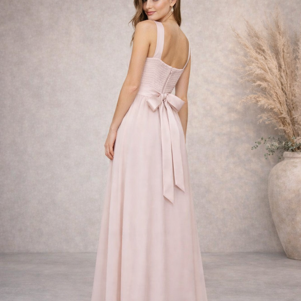 Dorothy Perkins Showcase Pale Pink Maxi Dress UK 12