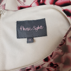 Phase Eight Hana Cream & Pink Blossom Dress UK 18